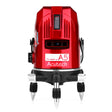 A5 Laser Level 2~5 Line Red Beam Line 360 Degree Rotary Level Self-leveling Horizontal&Vertical Available Auto Line Laser Level - Other Tester Tool by PMC TechLife | Online Shopping South Africa | PMC TechLife | Buy Now Pay Later Mobicred