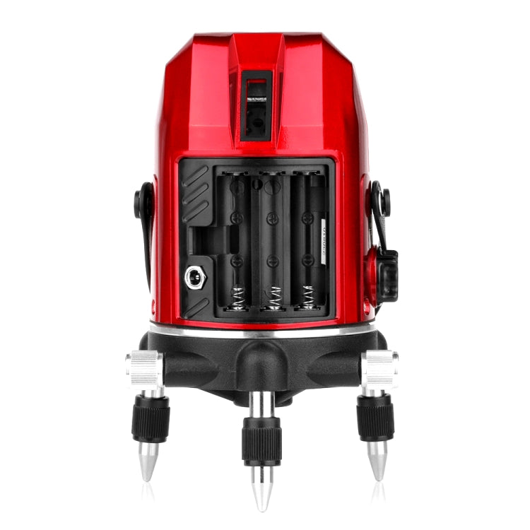 A5 Laser Level 2~5 Line Red Beam Line 360 Degree Rotary Level Self-leveling Horizontal&Vertical Available Auto Line Laser Level