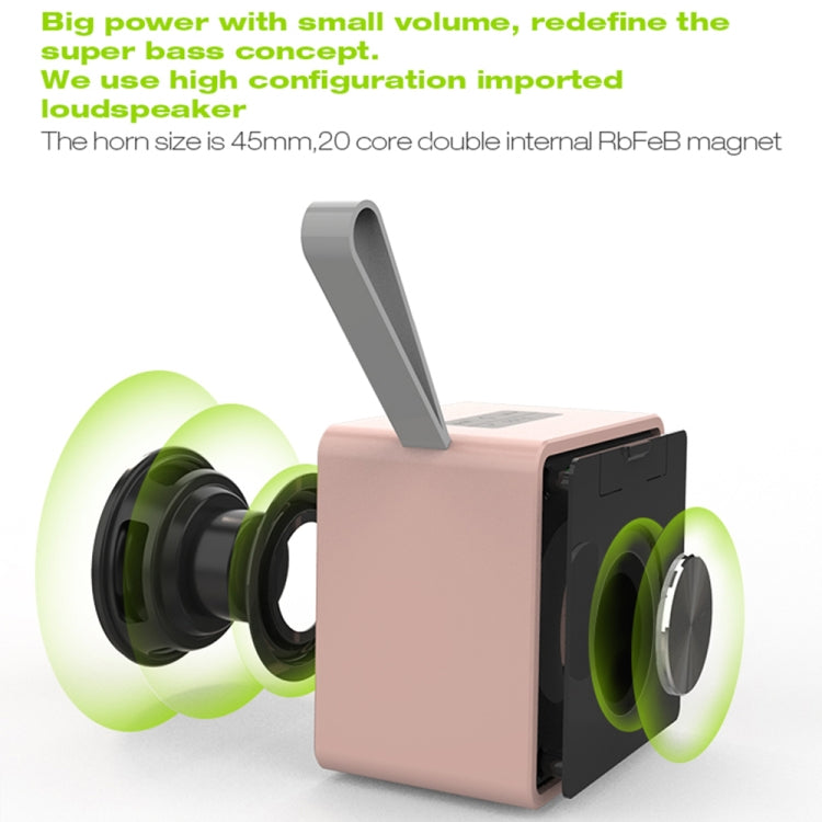 EWA A105 High Hidelity Bluetooth Speaker, Small Size High  Power Bass, TWS Bluetooth Technology Support TF(Gold) - free shipping - PMC Jewellery - Order now!