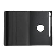 ENKAY 360 Degree Rotation Lichi Texture Leather Case with Holder for Samsung Galaxy Tab S6 10.5 T860 / T865(Black)