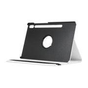 ENKAY 360 Degree Rotation Lichi Texture Leather Case with Holder for Samsung Galaxy Tab S6 10.5 T860 / T865(White)