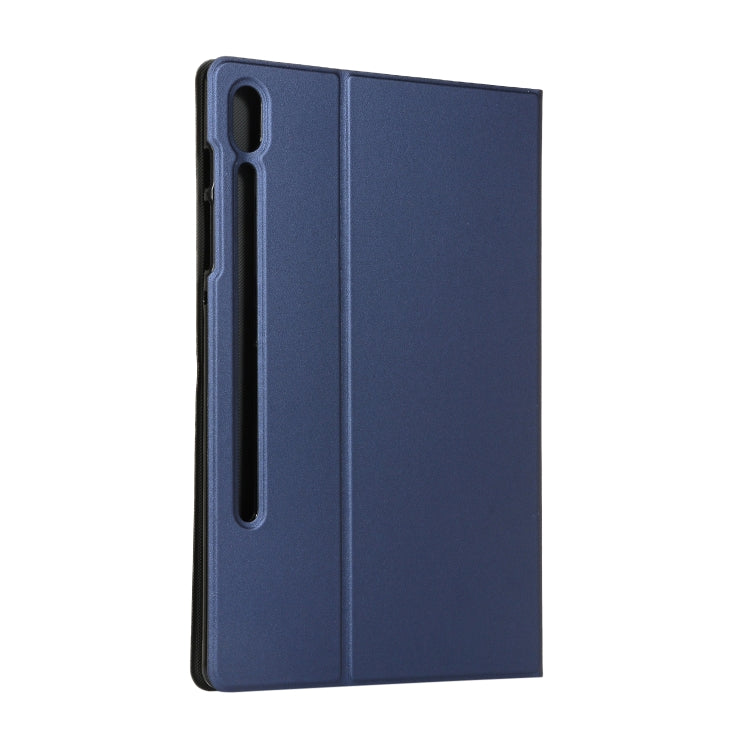 ENKAY Horizontal Flip PU Leather Case with Holder for Galaxy Tab S6 10.5 T860 / T865(Dark Blue)