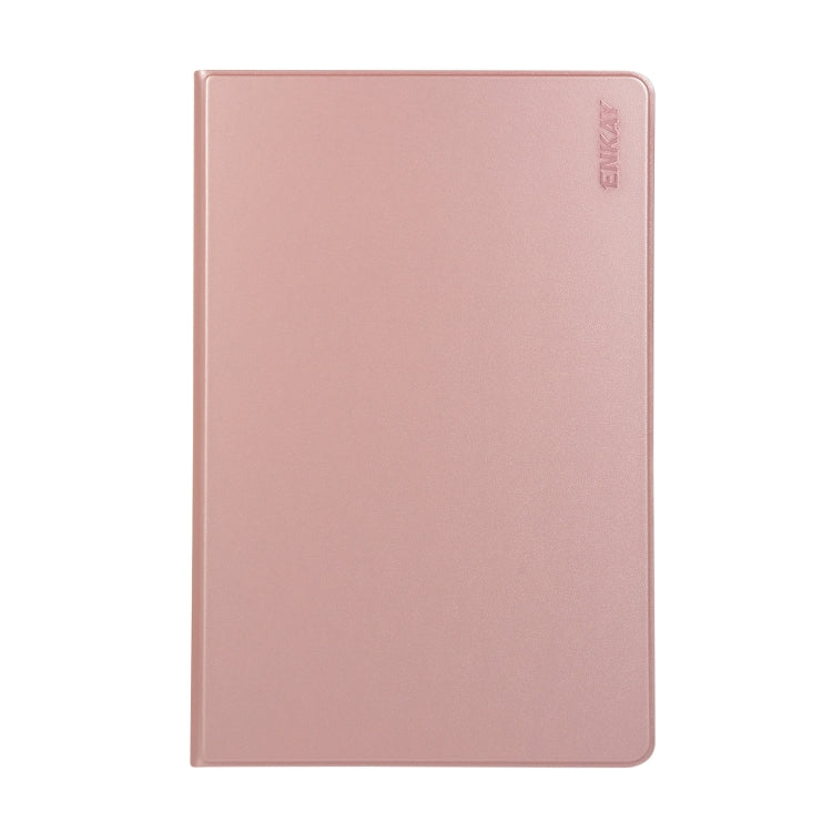 ENKAY Horizontal Flip PU Leather Case with Holder for Galaxy Tab S6 10.5 T860 / T865(Rose Gold)