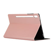 ENKAY Horizontal Flip PU Leather Case with Holder for Galaxy Tab S6 10.5 T860 / T865(Rose Gold)
