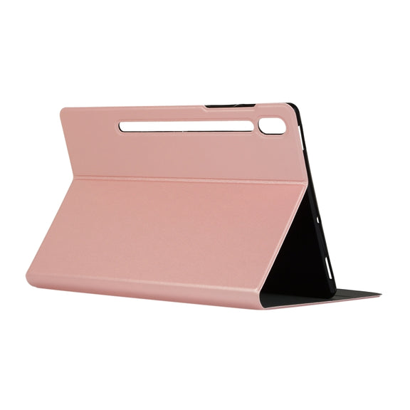 ENKAY Horizontal Flip PU Leather Case with Holder for Galaxy Tab S6 10.5 T860 / T865(Rose Gold)