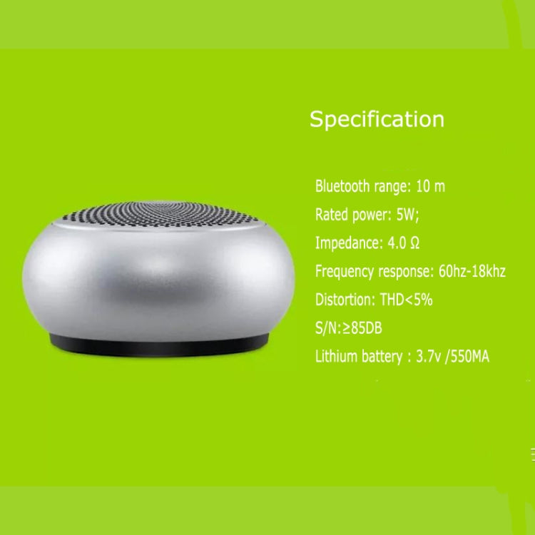 EWA A110mini High Hidelity Bluetooth Speaker Small Size High Power Bass, TWS Bluetooth Technology, Support TF(Rose Gold)