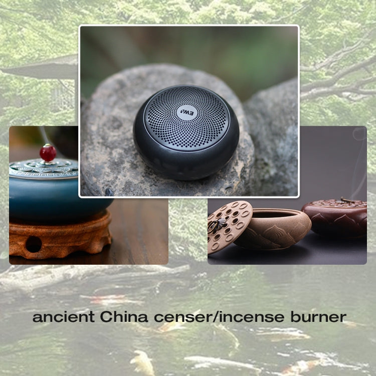 EWA A110mini High Hidelity Bluetooth Speaker Small Size High Power Bass, TWS Bluetooth Technology, Support TF(Rose Gold)