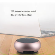 EWA A110mini High Hidelity Bluetooth Speaker Small Size High Power Bass, TWS Bluetooth Technology, Support TF(Rose Gold)
