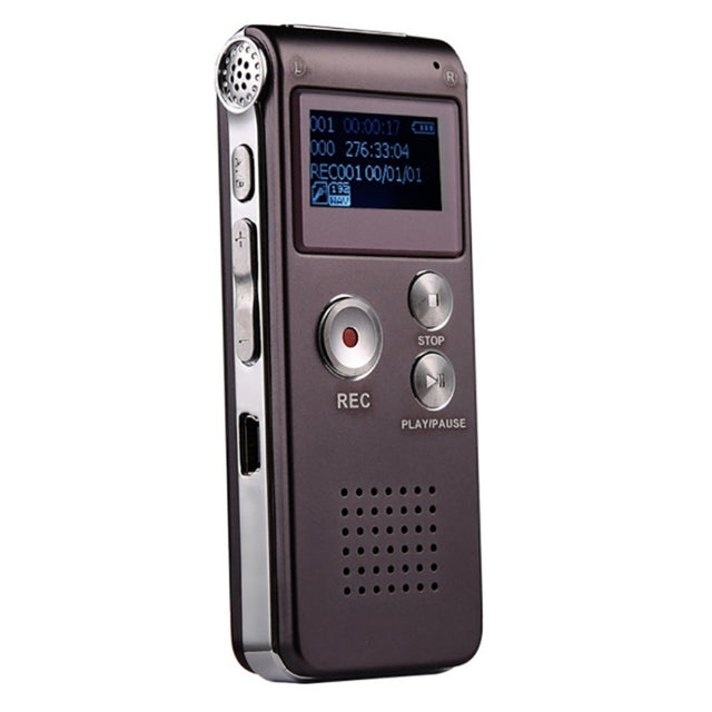 SK-012 8GB Voice Recorder USB Professional Dictaphone  Digital Audio With WAV MP3 Player VAR   Function Record(Purple)