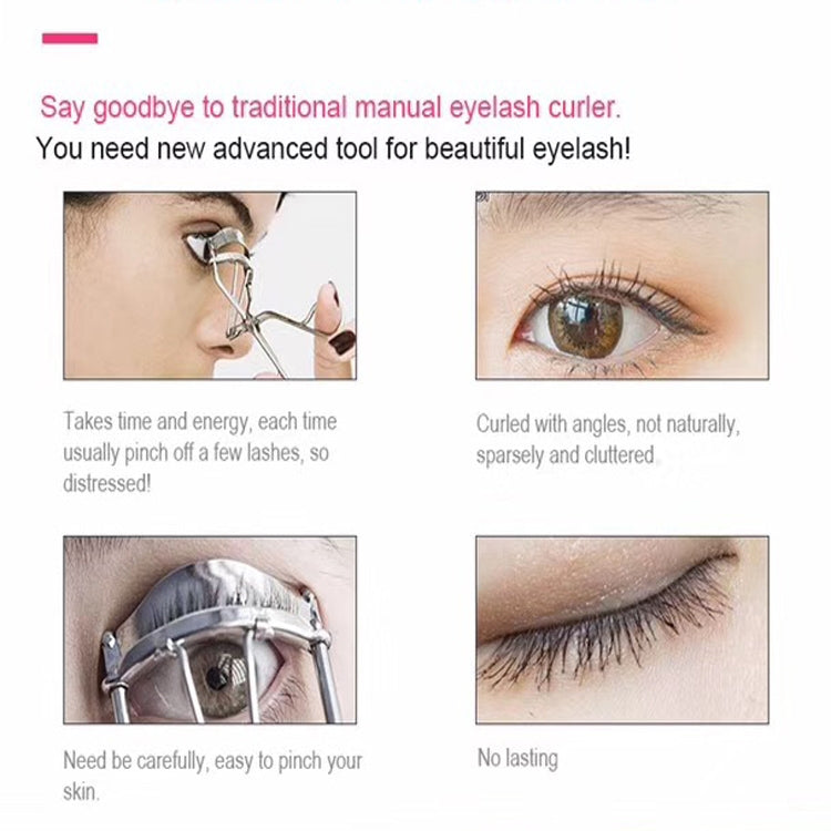 Duosi DY-102 Portable Pen Style Heated Long-Lasting Electric Ironing   Eyelash Curler USB Rechargeable Electric Heated Makeup   Curling Clip - free shipping - PMC Jewellery - Order now!