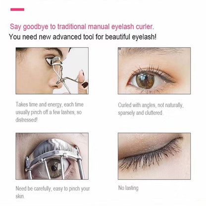 Duosi DY-102 Portable Pen Style Heated Long-Lasting Electric Ironing   Eyelash Curler USB Rechargeable Electric Heated Makeup   Curling Clip - free shipping - PMC Jewellery - Order now!
