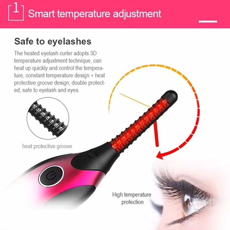 Duosi DY-102 Portable Pen Style Heated Long-Lasting Electric Ironing   Eyelash Curler USB Rechargeable Electric Heated Makeup   Curling Clip - free shipping - PMC Jewellery - Order now!