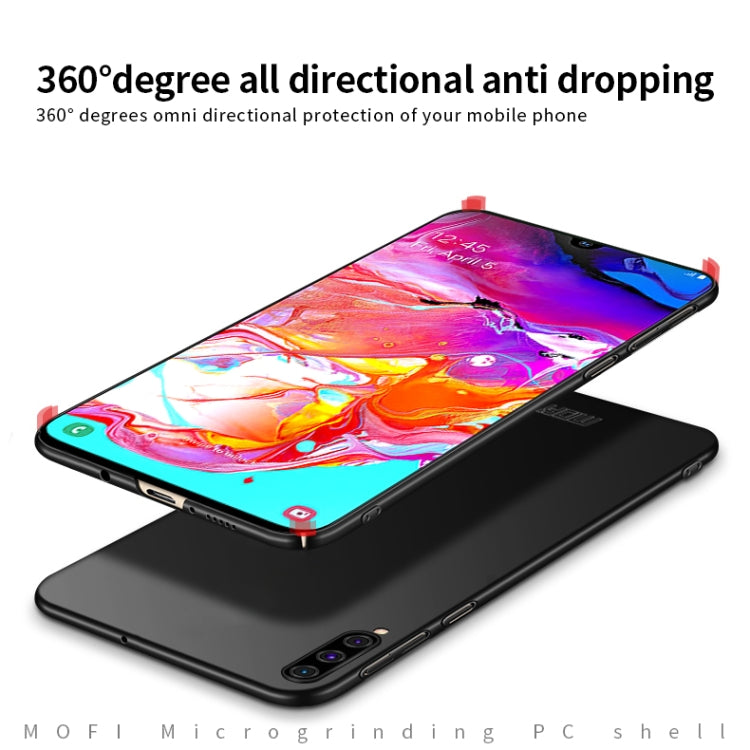For Galaxy A70 MOFI Frosted PC Ultra-thin Hard Case(Red) - Galaxy Phone Cases by MOFI | Online Shopping South Africa | PMC TechLife | Buy Now Pay Later Mobicred
