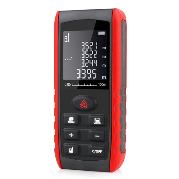 E100 Laser Rangefinder Laser Distance Meter Measuring Device Digital Handheld Tools Module Range 100m Range Finder