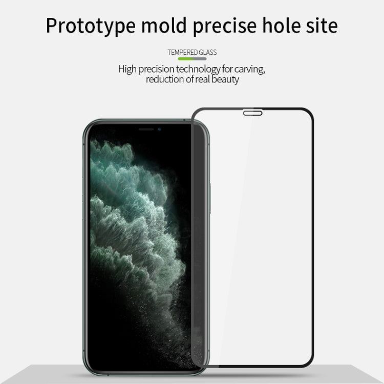 For iPhone 11 Pro Max   MOFI 9H 2.5D Full Screen Tempered Glass Film(White) - iPhone 11 Pro Max Tempered Glass by MOFI | Online Shopping South Africa | PMC TechLife | Buy Now Pay Later Mobicred