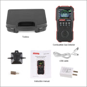 WINTACT WT8806 Carbon Monoxide Monitor Professional Rechargeable Gas Sensor High Sensitive Poisoning Sound-light Vibration Alarm CO Detector