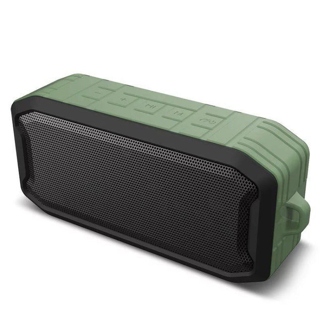 M3 Wireless Bluetooth Speakers Water-resistant Portable Outdoor Loudspeaker Mini Box Speaker Support FM & TF & U Disk(Green)