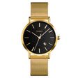 SKMEI 1530 Fashion Europe And America Simple Business Women Wristwatch Elegant Thin Female Student Quartz Watch(Gold) - free shipping - PMC TechLife - Order now!