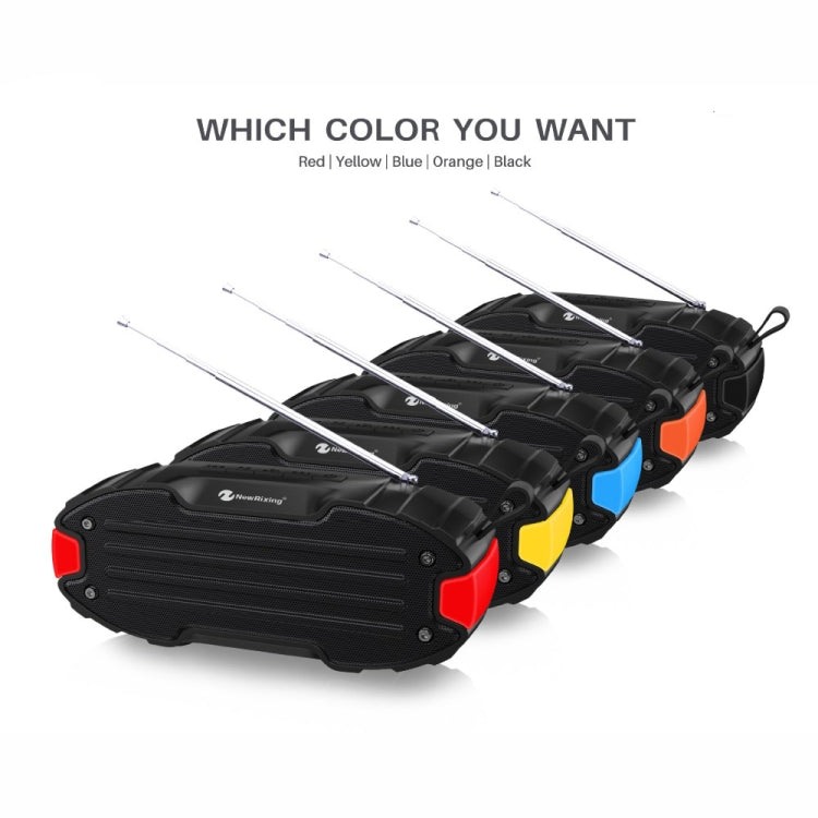 New Rixing NR907 Portable Stereo Surround Soundbar Bluetooth Speaker with Microphone, Support TF Card FM(Orange) - free shipping - PMC Jewellery - Order now!