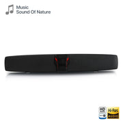 New Rixing NR7017 TWS Portable 10W Stereo Surround Soundbar Bluetooth Speaker with Microphone(Black)