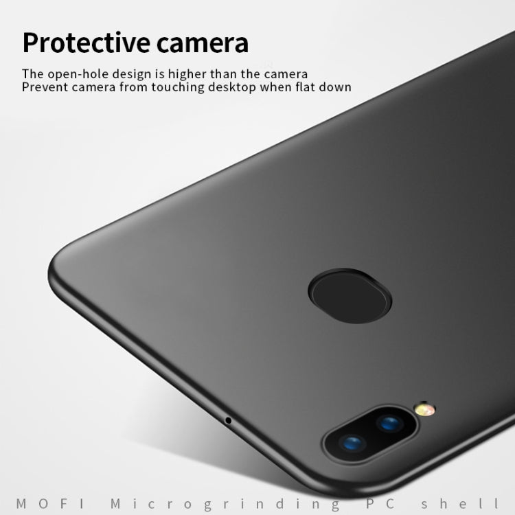 For Galaxy A10S MOFI Frosted PC Ultra-thin Hard Case(Gold) - Galaxy Phone Cases by MOFI | Online Shopping South Africa | PMC Jewellery | Buy Now Pay Later Mobicred