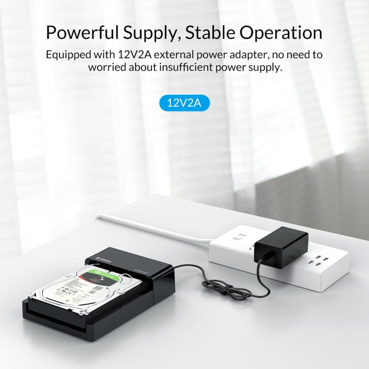ORICO 6518C3-G2 2.5 / 3.5 inch Type-C Hard Drive Dock - free shipping - PMC Jewellery - Order now!