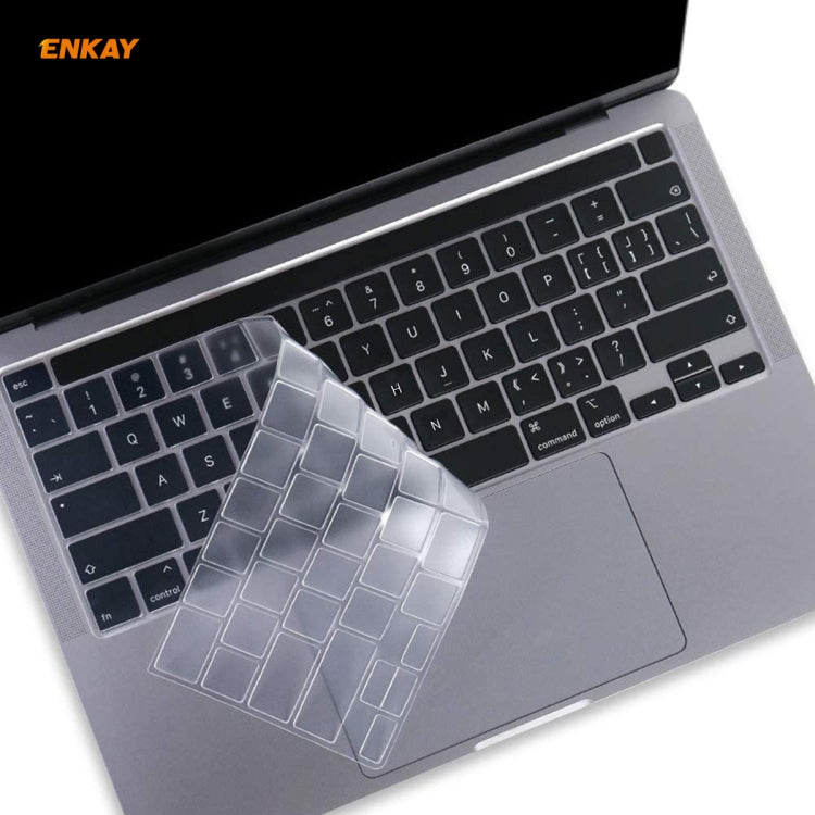 ENKAY TPU Soft Keyboard Protector for MacBook Pro 16 inch A2141 / Pro 13.3 inch A2289 & A2251 & A2338 (2020), US Version - free shipping - PMC Jewellery - Order now!