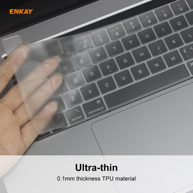 ENKAY TPU Soft Keyboard Protector for MacBook Pro 16 inch A2141 / Pro 13.3 inch A2289 & A2251 & A2338 (2020), US Version - free shipping - PMC Jewellery - Order now!