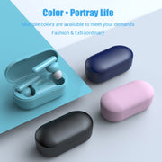T10 Mini Touch Control Hifi TWS Wireless Bluetooth Earphones With Mic & Charger Box(Green)