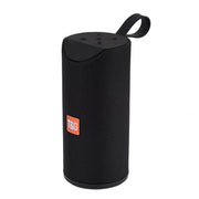 T&G TG113 Portable Bluetooth Speakers Water-resistant Stereo Outdoor Loudspeaker MP3 Bass Sound Box with FM Radio(Black)