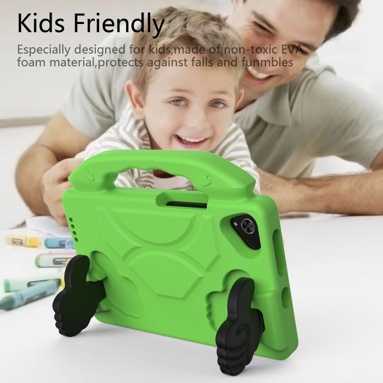 For Samsung Galaxy Tab A 8.0 2019 / T290 Thumb Bracket EVA Shockproof Tablet Case(Green) - Other Galaxy Tab PC by PMC TechLife | Online Shopping South Africa | PMC TechLife | Buy Now Pay Later Mobicred