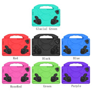 For Samsung Galaxy Tab A 8.0 2019 / T290 Thumb Bracket EVA Shockproof Tablet Case(Green)