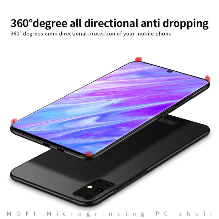 For Galaxy S20+  MOFI Frosted PC Ultra-thin Hard Case(Black) - Galaxy Phone Cases by MOFI | Online Shopping South Africa | PMC TechLife