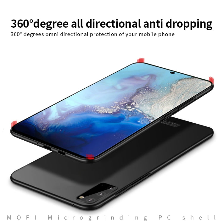 For Galaxy S20 MOFI Frosted PC Ultra-thin Hard Case(Gold) - Galaxy Phone Cases by MOFI | Online Shopping South Africa | PMC TechLife | Buy Now Pay Later Mobicred