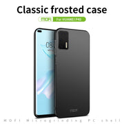 For Huawei P40 MOFI Frosted PC Ultra-thin Hard Case(Rose Gold)