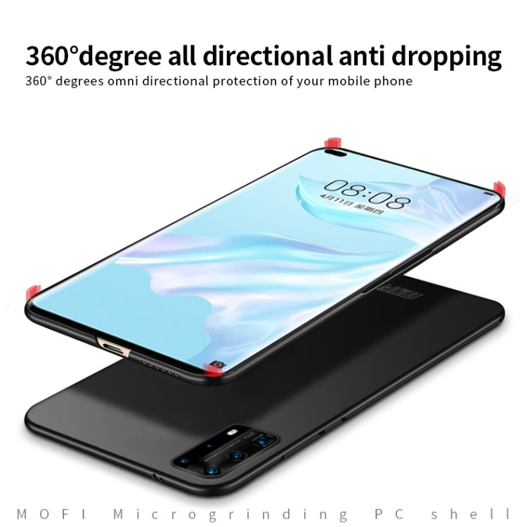 For Huawei P40 Pro MOFI Frosted PC Ultra-thin Hard Case(Black) - Huawei Cases by MOFI | Online Shopping South Africa | PMC TechLife