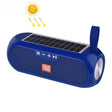 T&G TG182 Portable Column Wireless Stereo Music Box Solar Power waterproof USB AUX FM radio super bass(Green) - Desktop Speaker by T&G | Online Shopping South Africa | PMC TechLife | Buy Now Pay Later Mobicred