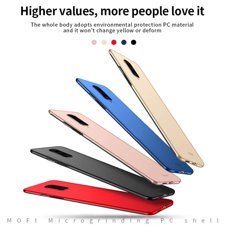 For  OnePlus 8 MOFI Frosted PC Ultra-thin Hard Case(Blue) - OnePlus Cases by MOFI | Online Shopping South Africa | PMC Jewellery | Buy Now Pay Later Mobicred