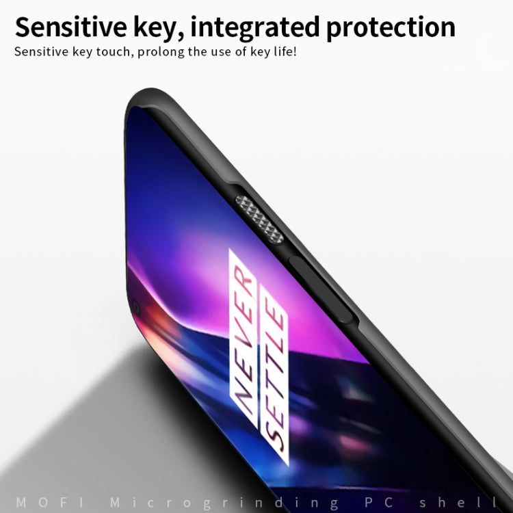 For  OnePlus 8 MOFI Frosted PC Ultra-thin Hard Case(Blue) - OnePlus Cases by MOFI | Online Shopping South Africa | PMC Jewellery | Buy Now Pay Later Mobicred