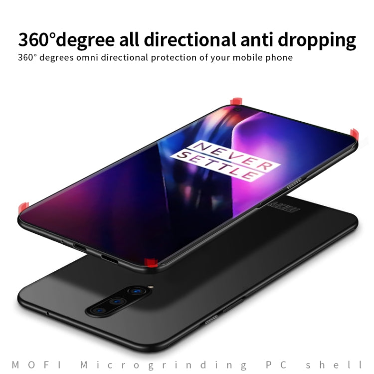For  OnePlus 8 MOFI Frosted PC Ultra-thin Hard Case(Blue) - OnePlus Cases by MOFI | Online Shopping South Africa | PMC Jewellery | Buy Now Pay Later Mobicred