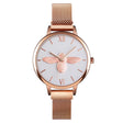 Skmei 9212 Fashion Lady Quartz Watch Student Female Temperament Waterproof Magnetic Suction Net Belt Watch(White) - free shipping - PMC TechLife - Order now!