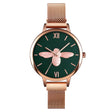 Skmei 9212 Fashion Lady Quartz Watch Student Female Temperament Waterproof Magnetic Suction Net Belt Watch(Green) - free shipping - PMC TechLife - Order now!