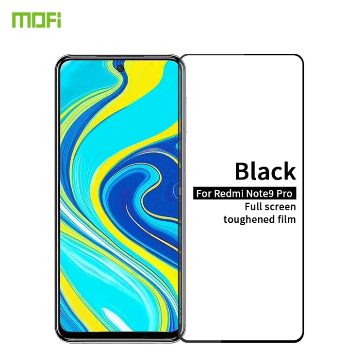 For Xiaomi Redmi Note 9 Pro MOFI 9H 2.5D Full Screen Tempered Glass Film -  by MOFI | Online Shopping South Africa | PMC TechLife