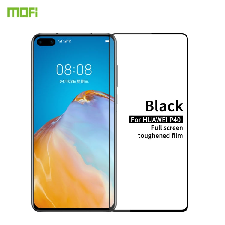 For Huawei P40 MOFI 9H 2.5D Full Screen Tempered Glass Film - Huawei Tempered Glass by MOFI | Online Shopping South Africa | PMC TechLife