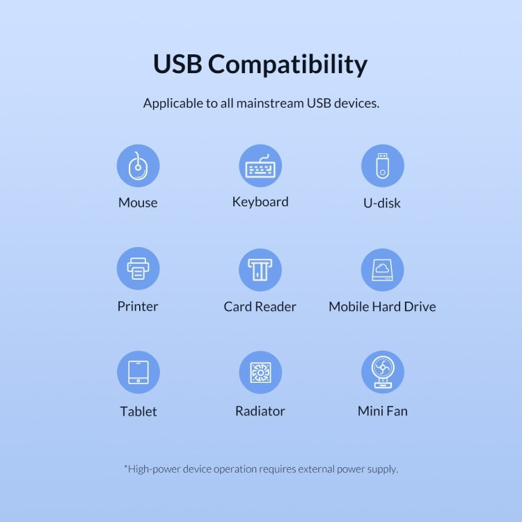 Onten 8102B USB 3.0 to USB 3.0 x 4 Adapter