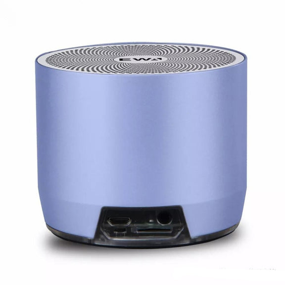 EWA A3 Mini Speakers 8W 3D Stereo Music Surround Wireless Bluetooth Speakers  Portable  Sound Bass Support TF Cards USB(Blue)