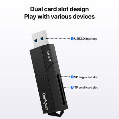 Lenovo D204 USB3.0 Two in One Card Reader - free shipping - PMC Jewellery - Order now!