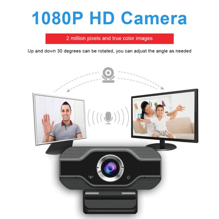 HD 1080P Webcam Built-in Microphone Smart Web Camera USB Streaming Beauty Live Camera for Computer Android TV - HD Camera by PMC Jewellery | Online Shopping South Africa | PMC Jewellery | Buy Now Pay Later Mobicred