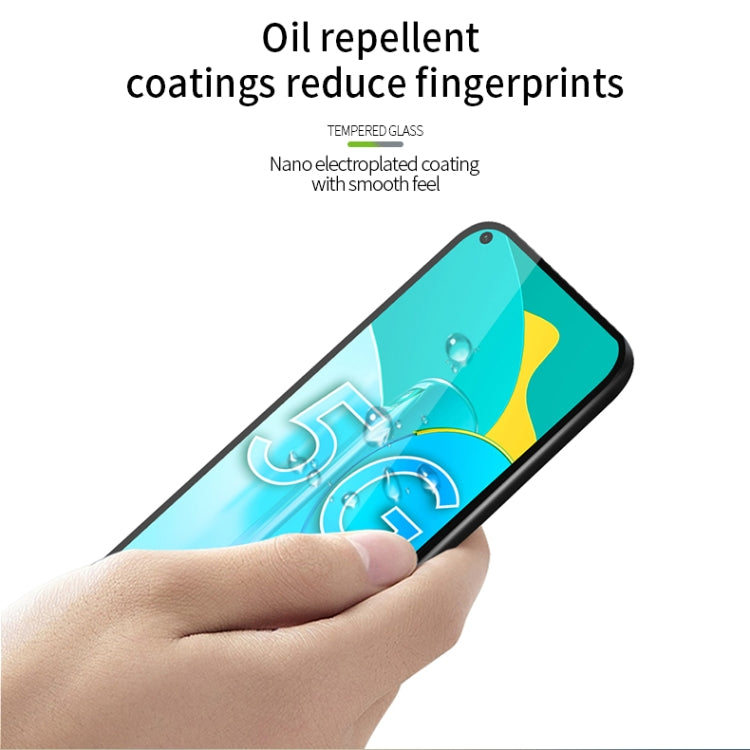 For Huawei Honor 30S 5G MOFI 9H 2.5D Full Screen Tempered Glass Film(Black) - Honor Tempered Glass by MOFI | Online Shopping South Africa | PMC TechLife