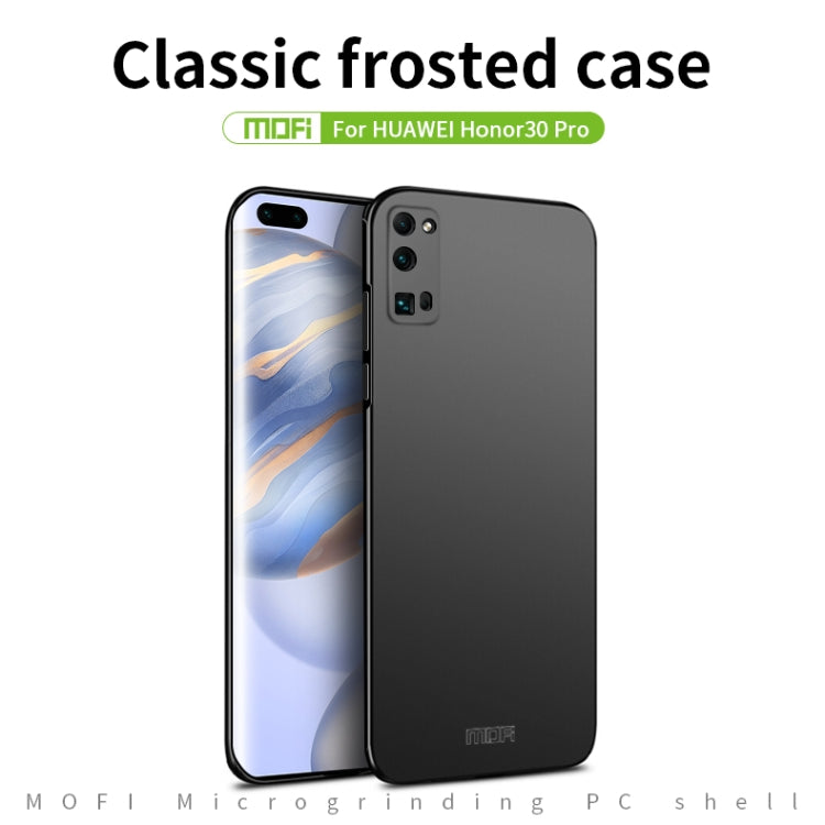 For Huawei Honor 30 Pro MOFI Frosted PC Ultra-thin Hard Case(Rose gold) - Honor Cases by MOFI | Online Shopping South Africa | PMC TechLife